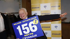 Ryanair investe 3,3 miliardi sugli scali lombardi e punta a crescere del 9%