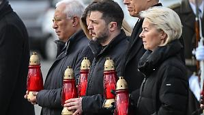 Europa a mani vuote da Zelensky. Condanna formale della guerra, ma il prestito resta congelato
