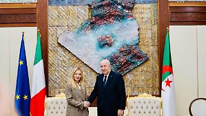 Meloni, missione gas in Algeria per sostituire l&rsquo;import dal Qatar