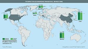 Prometeia rivede il Pil al ribasso. Inflazione media vicina al 3%