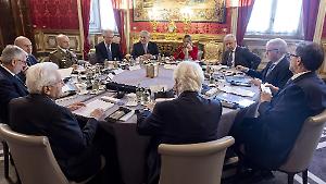 Consiglio supremo della difesa: &laquo;Le iniziative unilaterali indeboliscono l'ordine globale&raquo;