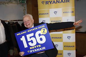 Ryanair investe 3,3 miliardi sugli scali lombardi e punta a crescere del 9%