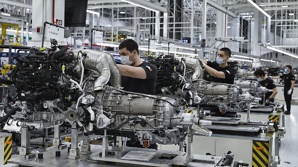 Nella Motor valley emiliana Hpe corre trainata da Leonardo