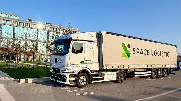 Marcegaglia testa il trasporto elettrico. Prima spedizione via camion su lunga distanza