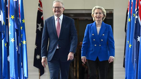 Firmato il patto tra Ue e Australia. Tariffe azzerate sul 99% dei prodotti