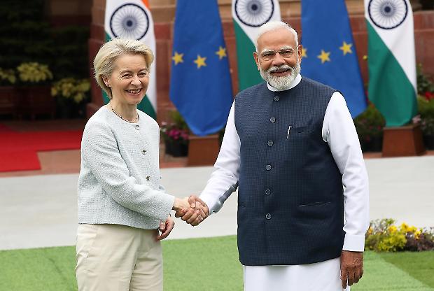 Europa e nuovi mercati: pronto accordo Ue-India, la firma a fine gennaio. Nel &rsquo;24 export da 120 mld, cresce anche per l&rsquo;Italia