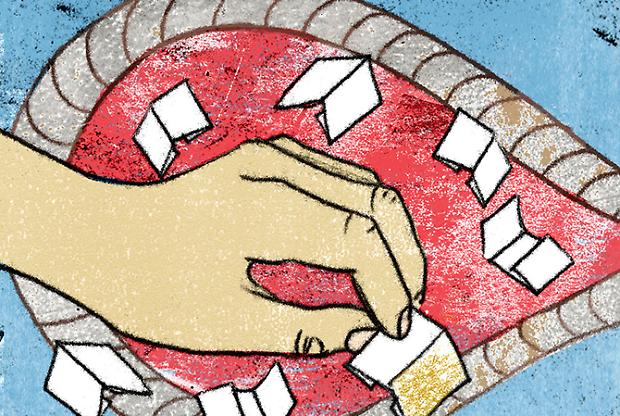 La palette cromatica della dittatura